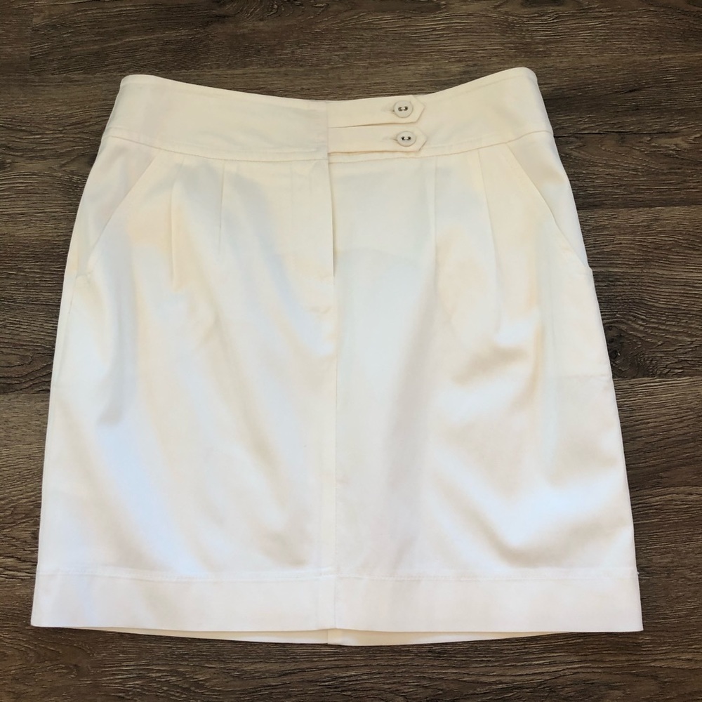 Trina Turk Button Mini Skirt